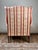 1980s Vintage Chippendale Style Wingback Chair by Ethan Allen For Sale - Image 5 of 7