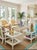Glass Vintage Mersman Faux Bamboo Cane Palm Beach White Glass Top Side Tables- a Pair For Sale - Image 7 of 11