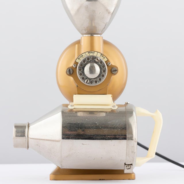 Metal Mid-Century Electric Coffee Grinder by Mahlkönig for Stawert, Germany, 1950s For Sale - Image 7 of 14