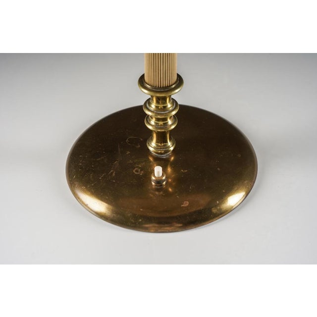 Table Lamp in Brass and Bakelite from Nordiska Kompaniet, Sweden, 1930s For Sale - Image 6 of 11