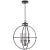 Lexie 30" Globe Lantern in Aged Iron Designer: Chapman & Myers Canopy: 8" Round Mounting: Chain Shade Detail: No Option...