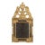 18th Century French Regence Gilded Parclose Mirror For Sale