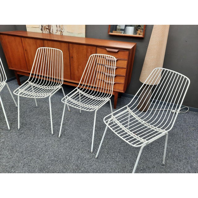 1950s Vintage Metal Garden Chair, 1950s For Sale - Image 5 of 14
