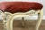 Vintage French Upholstered Ottoman For Sale - Image 12 of 13