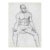 1950s Paul McCarron Muscular Male Drawing For Sale