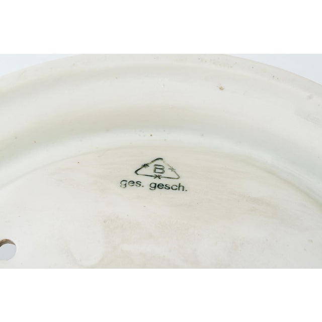 Ceramic Bauhaus Porcelain Ceiling Lamp, 1920s For Sale - Image 7 of 11