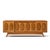 Mid-Century Modern Young Manufacturing Mid Century Walnut and Burlwood Sliding Door Credenza and Hutch For Sale - Image 3 of 12