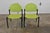 Set of 6 Ron Kemnitzer Stackable Bola Chairs in Green For Sale - Image 9 of 11