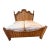 Ornate Vintage Drexel Heritage King Size Bed Combining Traditional Craftsmanship and Classic Elegance For Sale