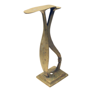 Antique Brass Shoeshine Foot Rest
