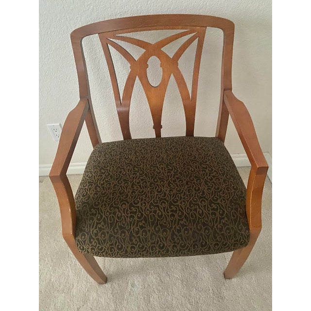 Brown Late 20th Century Paoli Unique Pair of Chairs Mint Excellent Condition For Sale - Image 8 of 13