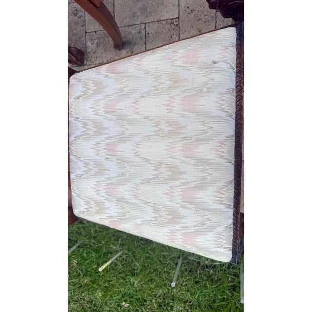 Set of 8 Hand-Carved Phoenix Back Chippendale Dining Chairs — Mahogany, Ball & Claw — Mid Century Revival For Sale - Image 16 of 17