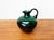 Art Deco German Green Glass Jug by Prof. Bruno Mauder for Zwiesel Theresienthal, 1930s, in Very Good conditions. Designed...