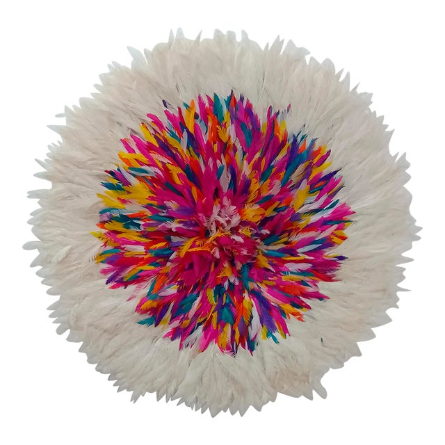 Multicolor White Outline Juju Hat For Sale