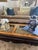 Late 20th Century Postmodern Burlwood Ming-Style Coffee Table With Inset Smoked Glass For Sale - Image 9 of 10