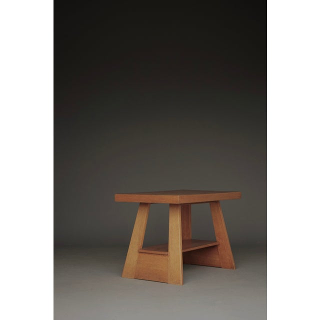 Dutch Oak Side Table, 1950s For Sale - Image 4 of 18