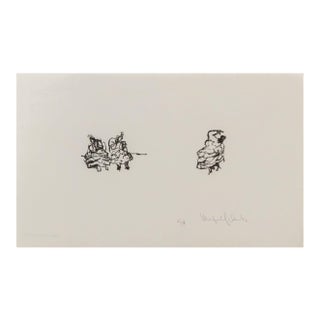 Manfred Schwartz the Flamenco Dancers Lithograph For Sale