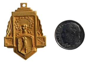 The Blandford: Circa 1939 Golfer Tournament Pendant