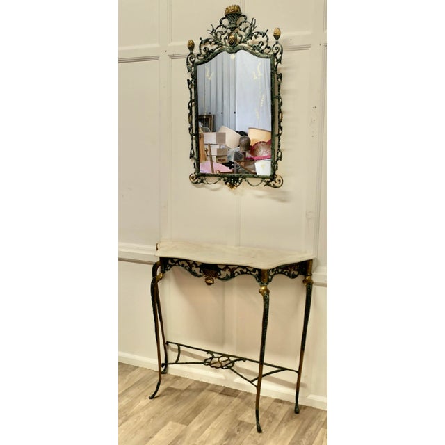 Baroque Vintage Baroque Console Set, 1970s, Set of 2 For Sale - Image 3 of 8