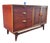 Mid Century Modern Petite Basketweave Credenza | Perception Series by Lane Furniture For Sale
