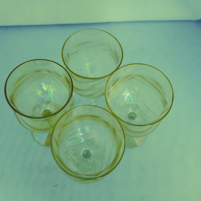 Mid-Century Modern Bar/Wine Glasses - Set of 4 For Sale In New York - Image 6 of 7