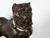 English 1900s Standing Terracotta Pug Sculpture with Glass Eyes and Collar For Sale - Image 4 of 9