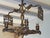 Antique Gothic Brass Dragon Griffin Chandelier, 1890s, in Very Good conditions. Designed 1890 to 1919 Up to 250V...