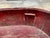 Red Antique Chinese Elm Wood Basin For Sale - Image 8 of 9