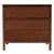 Spritely Home Accent Furniture Nora 34 in. W Wood 3 Drawer Chest, Walnut For Sale - Image 4 of 9