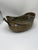 Metal Antique Hammered Brass Cache Pot For Sale - Image 7 of 9