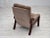 Brown Danish Light Brown Corduroy and Dark Beech Wood Armchairs, 1970s, Set of 2 For Sale - Image 8 of 17