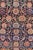 Early 20th Century Antique Persian Malayer Rug With Large Floral Motifs in Navy and Multi Colors For Sale - Image 5 of 7