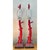 Vintage Red Coral Branch Table Lamps - Pair For Sale - Image 10 of 12