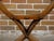 Italian Renaissance Style Walnut Savonarola Folding Chair circa 1900 For Sale - Image 12 of 12