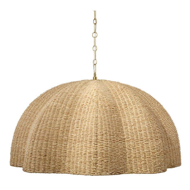 Tan Rosemary Pendant, Large Natural For Sale - Image 8 of 8