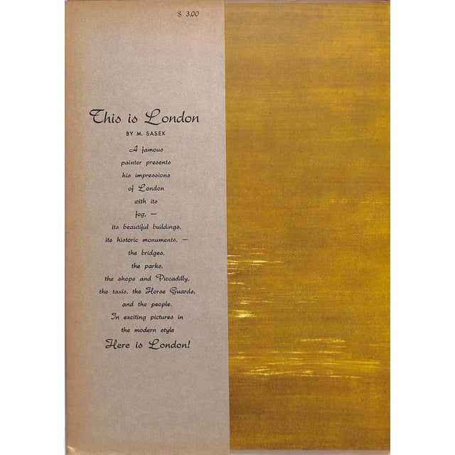 SASEK, Miroslav [60] pp. The Macmillan Company 1959 12 5/8" x 9 1/4" With the same wit and perception that distinguished...