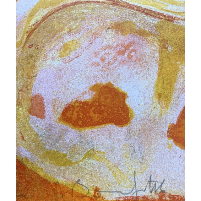 Modern Alain Bonnefoit, The Armchair, Nude, 1976, Original Signed Lithograph For Sale - Image 3 of 6