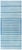 Doris Leslie Blau Vintage Indian Dhurrie Striped Blue Rug For Sale