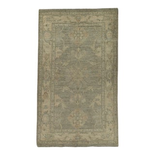 Oushak Rug 3'1" x 5'3" #21358 For Sale