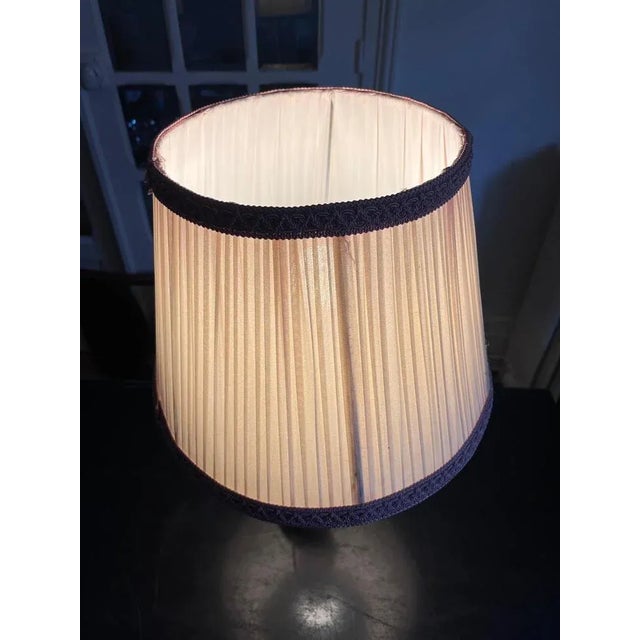 Purple Crystal Lamp from Val Saint Lambert, 1950s For Sale - Image 8 of 10