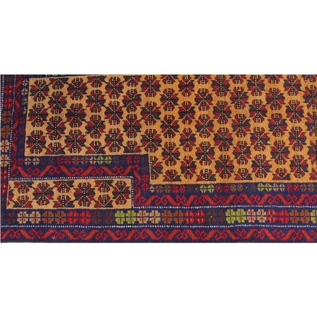 Handwoven Afghani Tribal Design Area Rug 2'10" X 4'3" For Sale In Dallas - Image 6 of 8