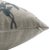 Art Deco Fabdivine Handmade Block Printed Cushion Cover 22x22 Inch Linen Blend- Gulab For Sale - Image 3 of 4