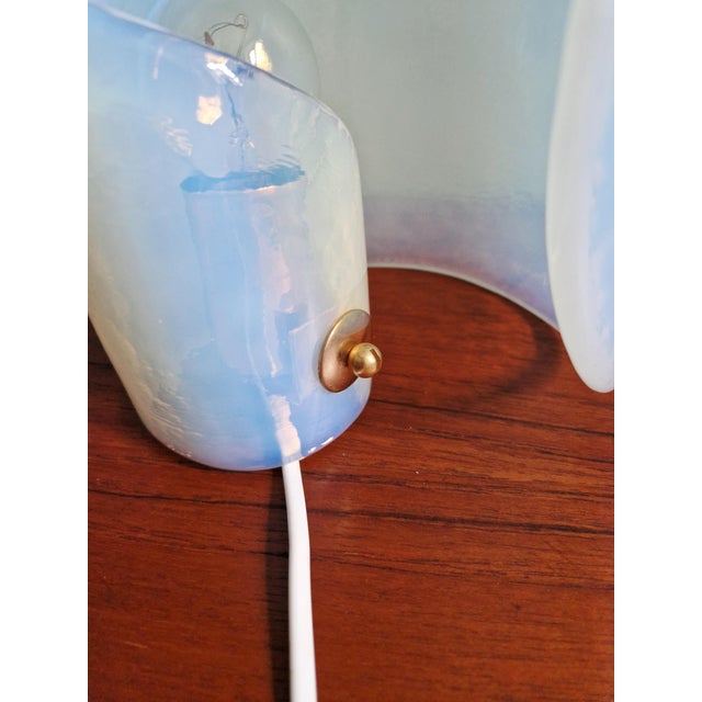 Opalescent Murano Glass Lamp from La Murrina, 1970s For Sale - Image 10 of 12