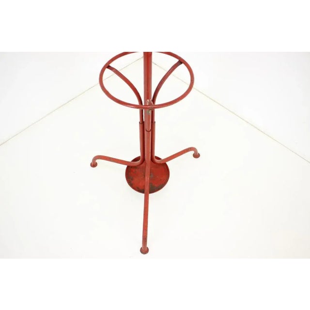 Rococo Antique Cast Iron Coat Rack, 1920s For Sale - Image 3 of 13