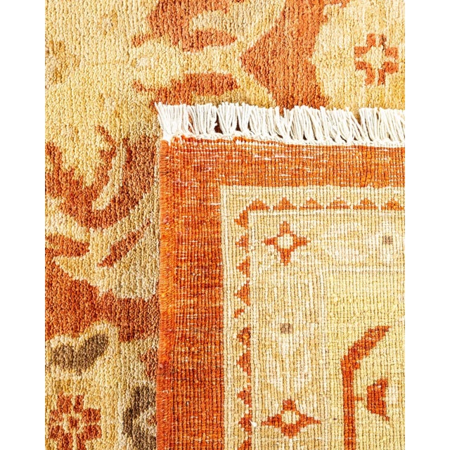 2000 - 2009 Eclectic, One-of-a-Kind Hand-Knotted Area Rug in Brown, 9' 2" x 11' 3" For Sale - Image 5 of 8