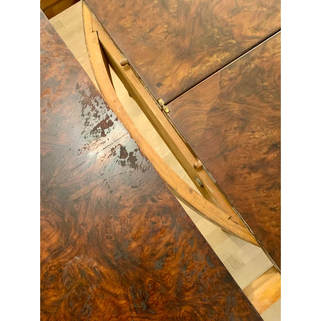 Art Deco Dining Table with Marquetry in the style of Jacques Emile Ruhlmann, 1920s For Sale - Image 18 of 18