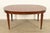 French Drexel French Regency Louis XVI Cherry Wood Extension Dining Table, Newly Refinished For Sale - Image 3 of 13