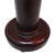 1900 - 1909 Victorian Classical Melon Ribbed Mahogany Marble Top Sculpture Pedestal C1900 For Sale - Image 5 of 9