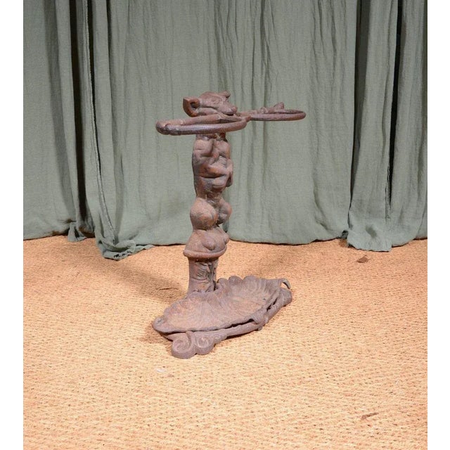 Cast Iron Stick Stand by Coalbrookdale, 1920s For Sale - Image 10 of 13