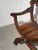 Antique Renaissance Revival Savonarola Chair in Hand-Carved Oak For Sale - Image 4 of 6